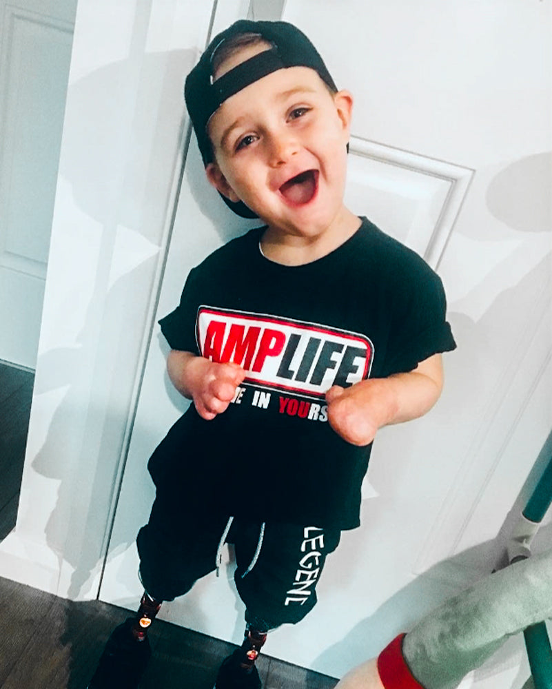 Portrait of a kid Amplife® Supporter